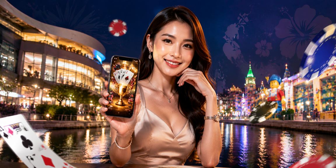 Pengguna Malaysia bermain permainan kad dalam talian menggunakan platform mudah alih wau888